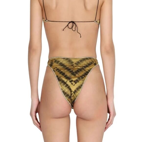 NWT Oseree Safari Bikini Large ORO Metallic - Picture 3 of 10